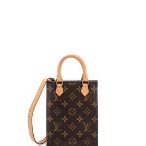 Louis Vuitton Petit Sac Plat Bag Canvas #239300L15B